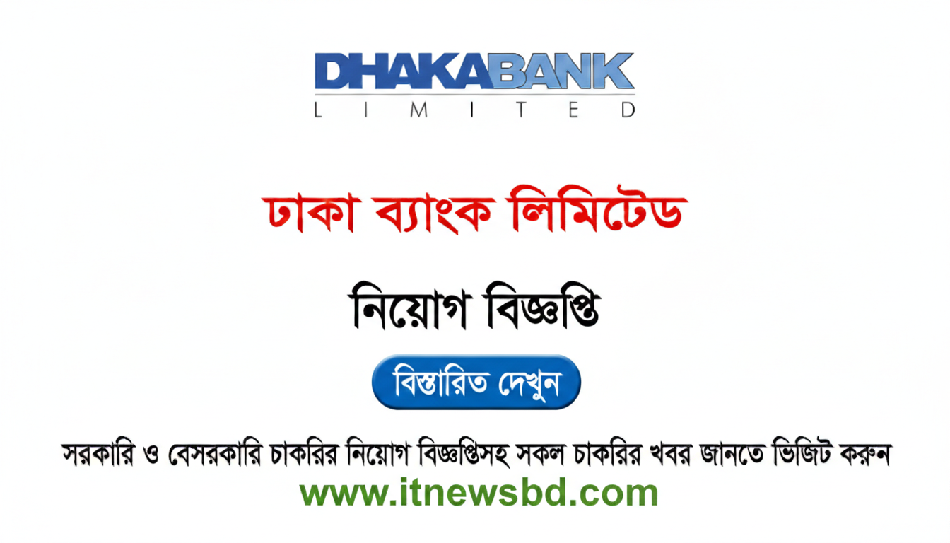 Dhaka Bank Risk Management Officer Job Circular 2026