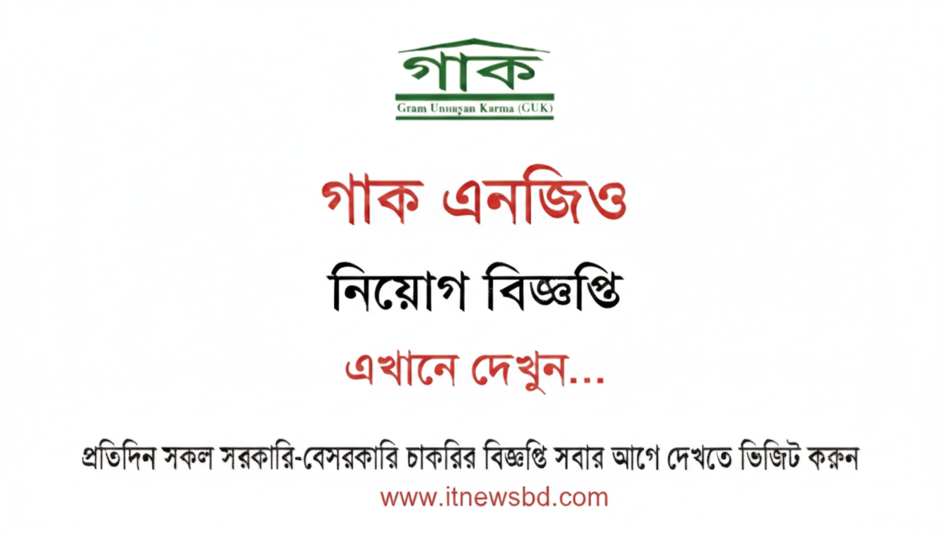 GUK School Job Circular 2026