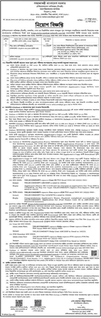BTD Job Circular 2025 – New Government Job in Bangladesh (Apply Online)